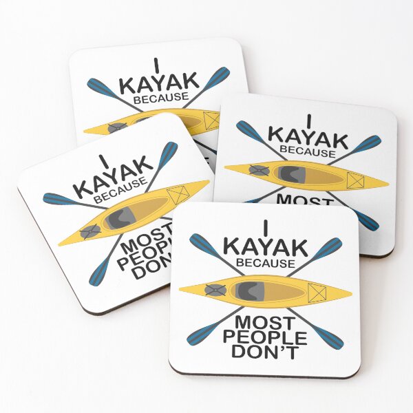 Item preview, I Kayak Because Most People Don't Kayaking designed and sold by SportsT-Shirts.