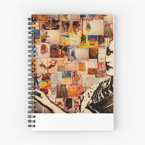 Item preview, Frida and her diary - tribute to Frida Kahlo by Fausto Novelli F&N designed and sold by GudNius.