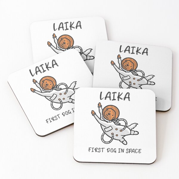Item preview, Laika First Dog In Space designed and sold by ShirtsJH.