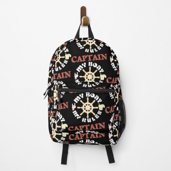 Item preview, Captain My Boat My Rules White Font designed and sold by concettaellis.