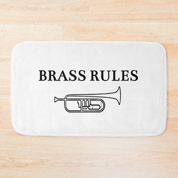 Item preview, Brass Rules - Trumpet designed and sold by food-for-jazz.