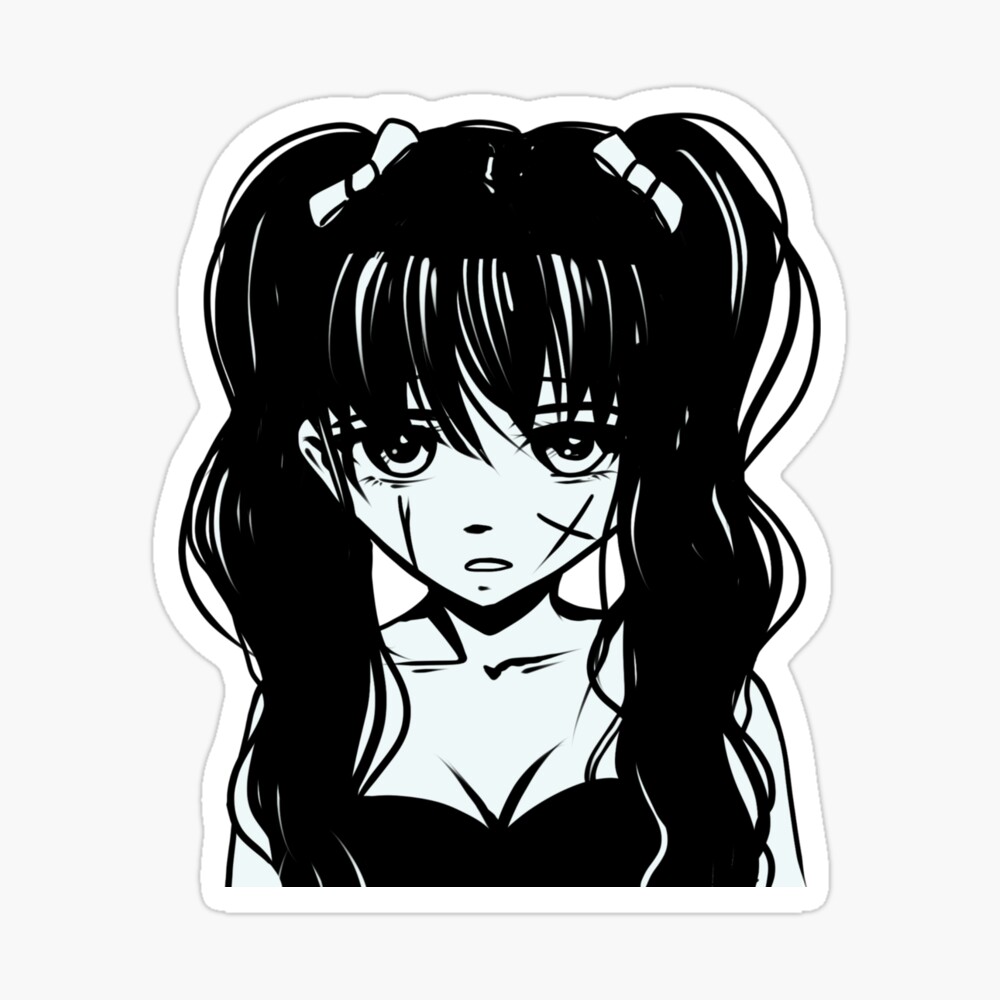 Anime Emo Girl, Easy Emo Anime Drawings Pictures, anime