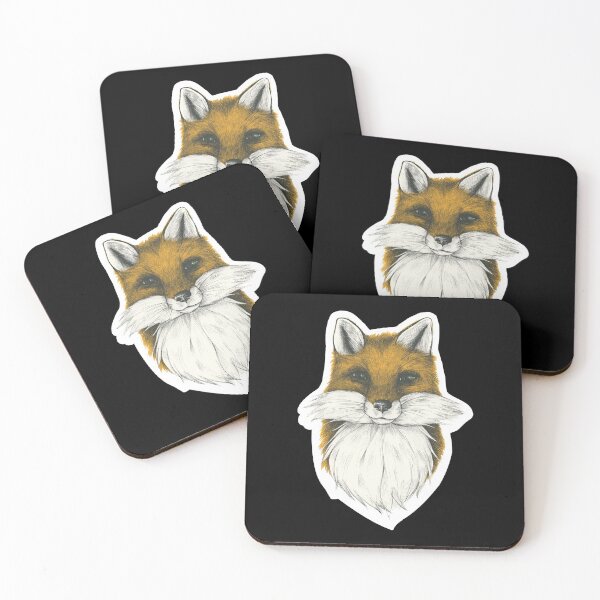 Item preview, Fox Colors (Hand Drawn) designed and sold by TheTimeMachine.
