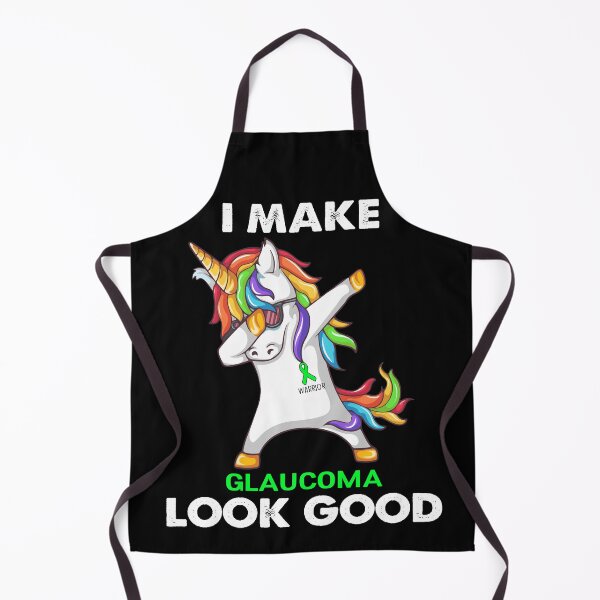 Item preview, I Make Glaucoma Look Good Cute Unicorn Dabbing Glaucoma Warrior designed and sold by heppenp.