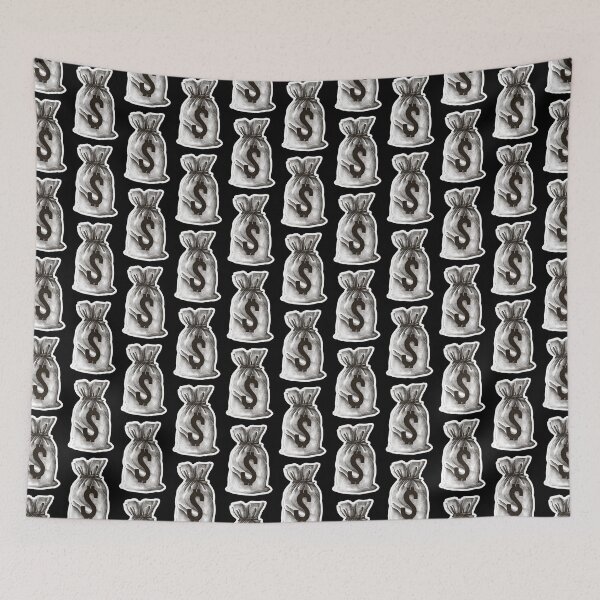 Item preview, Money Scak (Hand Drawn) designed and sold by TheTimeMachine.