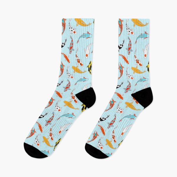 Item preview, Koi Fish | Seamless Pattern | Baby Blue | Koi Fish Design designed and sold by Koiartsandus.
