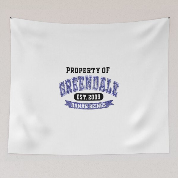 Item preview, greendale community college human being vintage logo designed and sold by rachichi99.