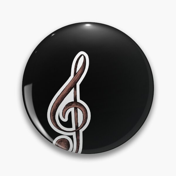 Item preview, Treble Clef (Hand Drawn) designed and sold by TheTimeMachine.