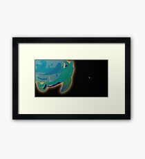 Space Framed Print