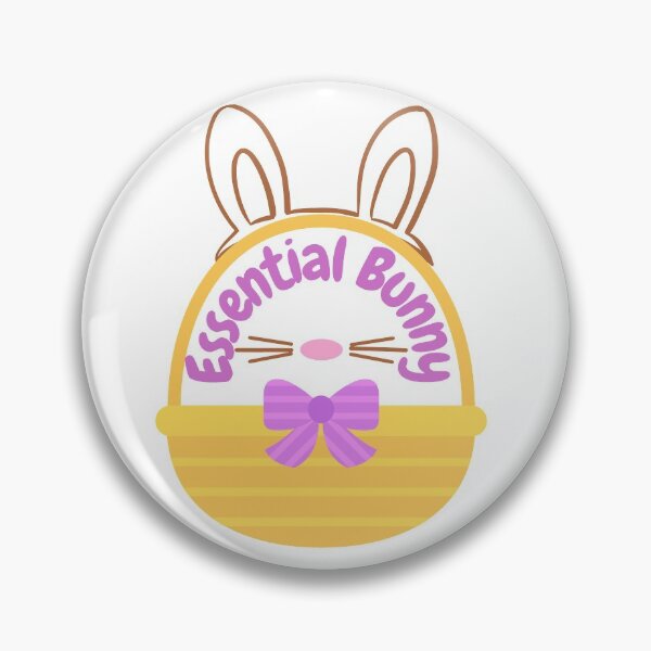 Item preview, Essential Bunny Easter Basket designed and sold by WhimsicaliTee.