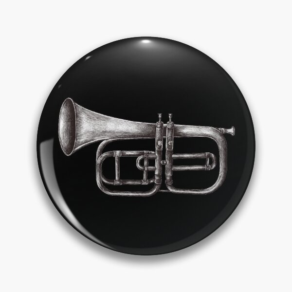 Item preview, Trumpet (Hand Drawn) designed and sold by TheTimeMachine.