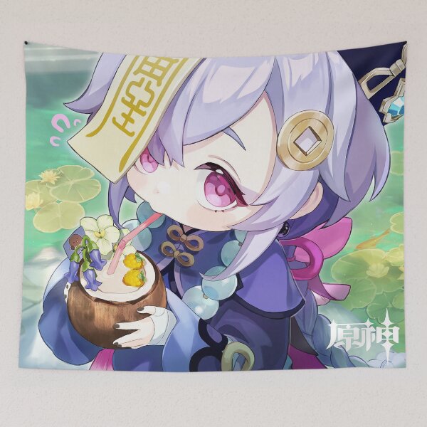 Item preview, Genshin Impact - Qiqi Birthday Official Artwork 2021 designed and sold by Krimsy.