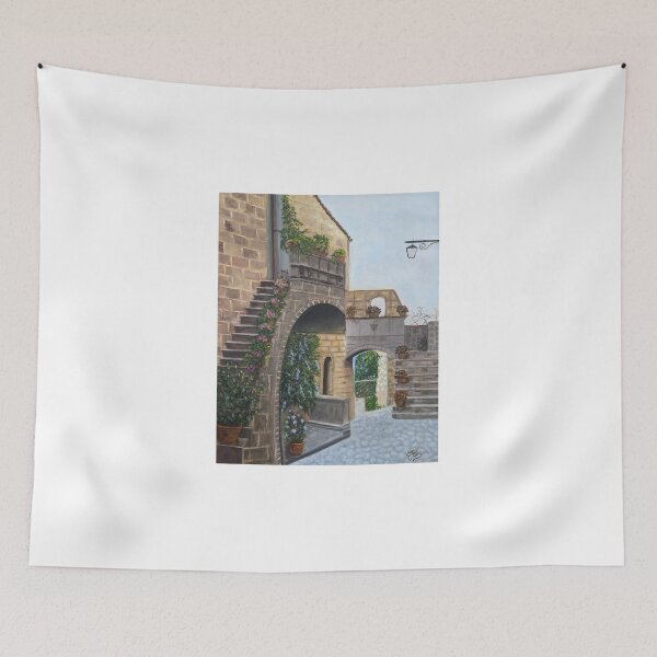 Item preview, Country Courtyard designed and sold by Art by Judy Jones.