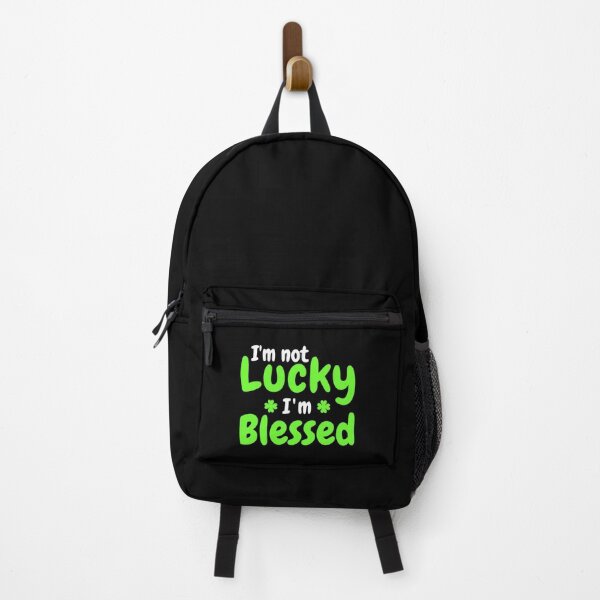 Item preview, Im not Lucky Im Blessed - St Patricks Day - Funny Christian Quote designed and sold by AnyKitty.