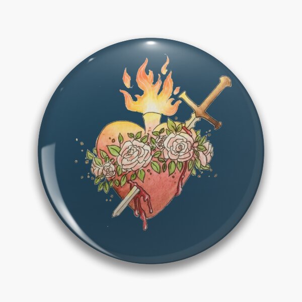 Item preview, Immaculate Heart of Mary designed and sold by SaintlyStitches.
