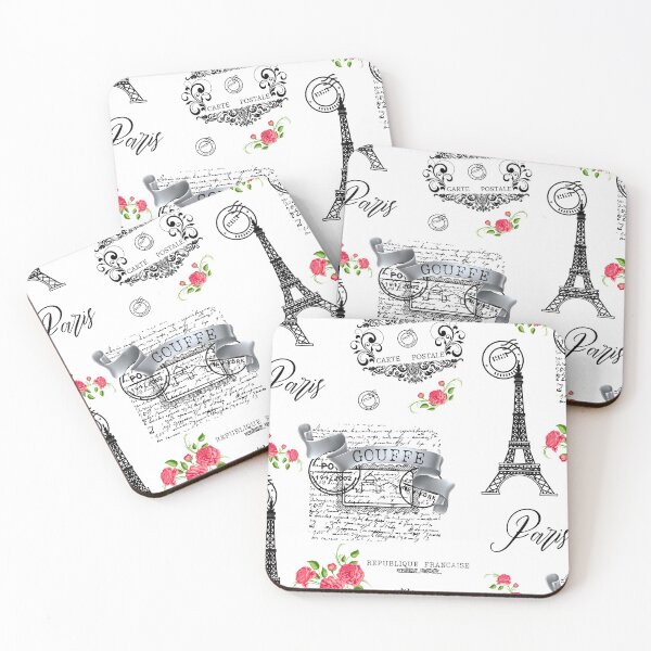 Item preview, Paris Postage Mail Paris Patterned designed and sold by Sweet-A-Dsignz.