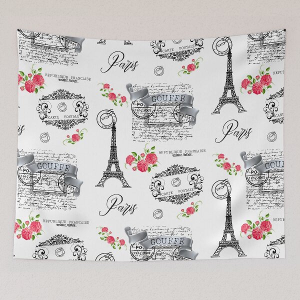 Item preview, Paris Postage Mail Paris Patterned designed and sold by Sweet-A-Dsignz.