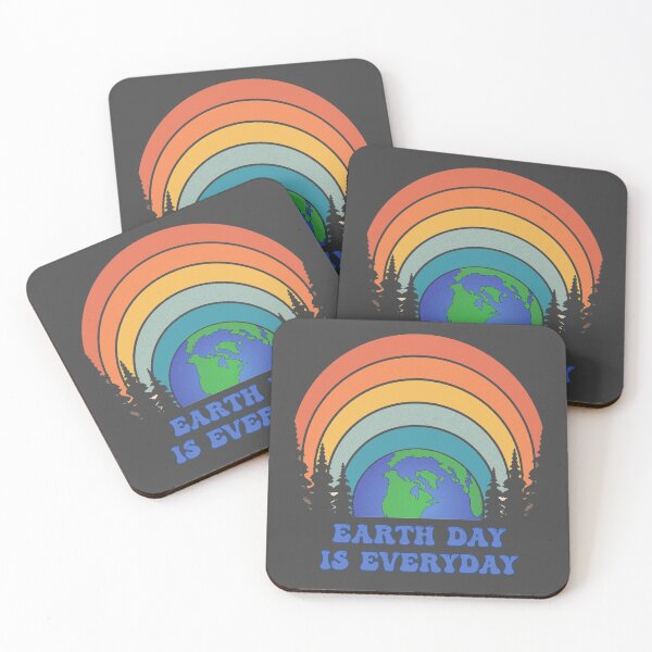 Item preview, Earth Day is Every Day Retro Faded Sunset Groovy Text designed and sold by Rabbitti.