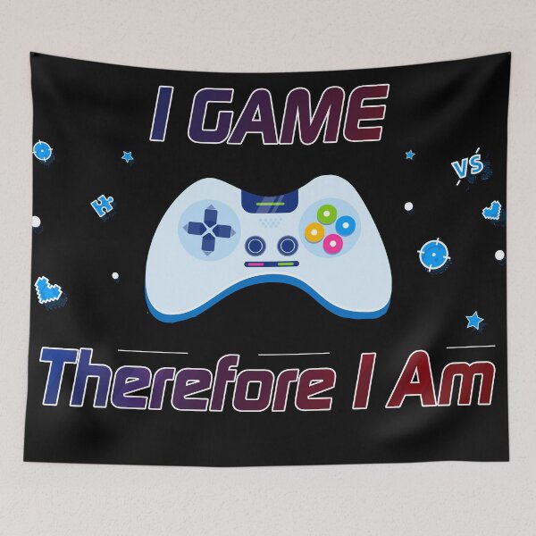 Item preview, I GAME Therefore I Am designed and sold by askarne.