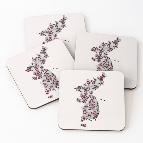 Item preview, Mugunghwa; Flower Map of Korea designed and sold by mooonhannah.