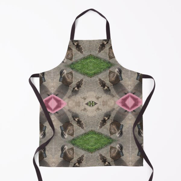 Item preview, Duck Group: Duck Mother with Duckling, Green Grass and Pink Knee designed and sold by RoseAromas.