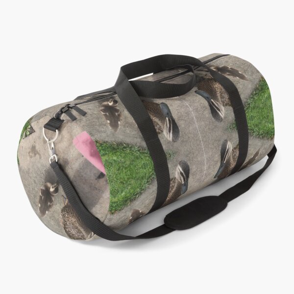 Item preview, Duck Group: Duck Mother with Duckling, Green Grass and Pink Knee designed and sold by RoseAromas.