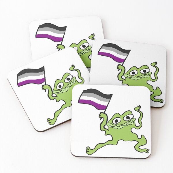 Item preview, Asexual Pride Froggy designed and sold by Josie Richey.