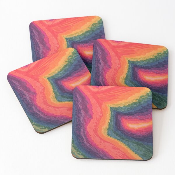Item preview, Rainbow Geode designed and sold by Mary Fehrenbacher.