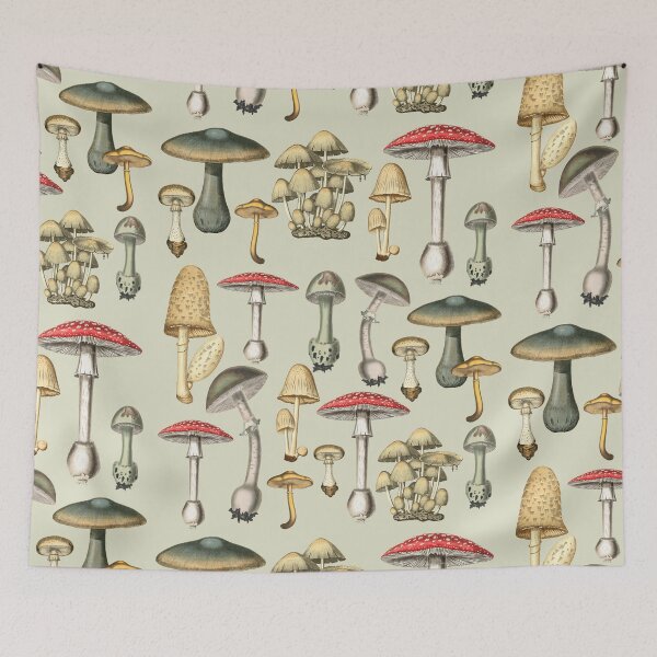Item preview, Mushrooms designed and sold by sandpiperstudio.