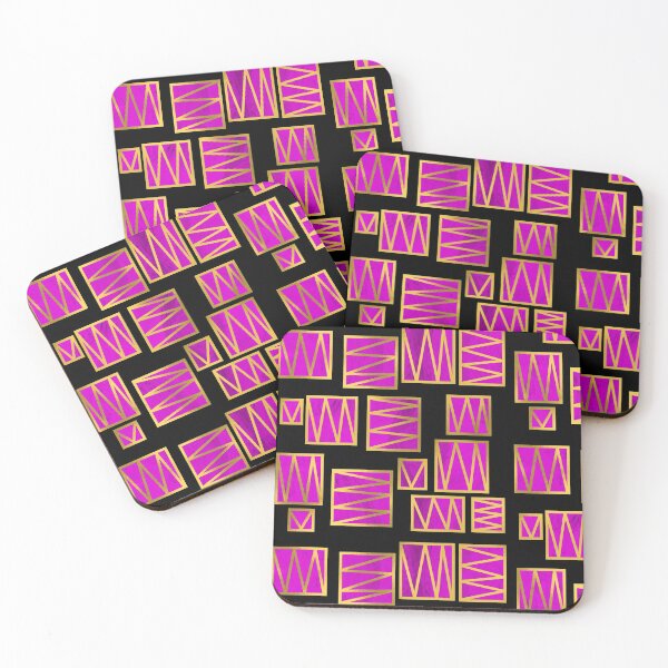 Item preview, Royal Pink Squares Pattern designed and sold by palaco210.