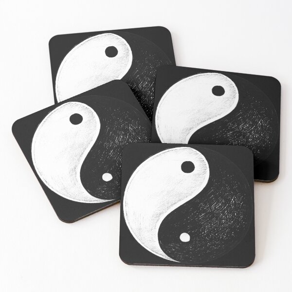 Item preview, Yin & Yang (Hand Drawn) designed and sold by TheTimeMachine.