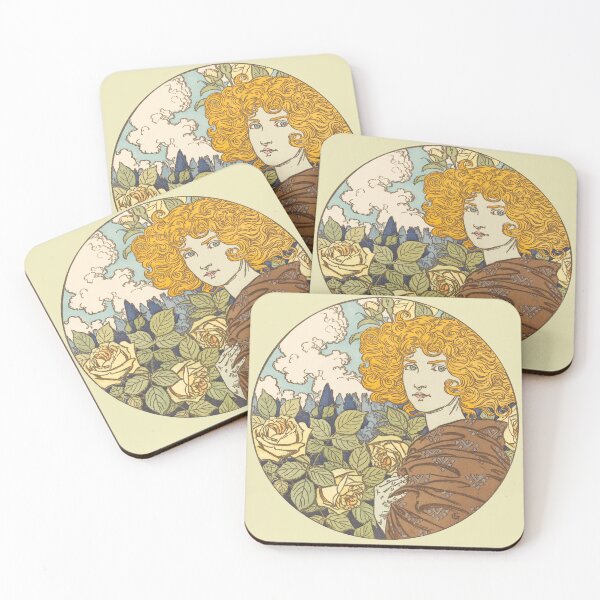 Item preview, Jalousie (Jealousy) - Eugène Grasset designed and sold by themasters.