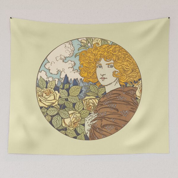 Item preview, Jalousie (Jealousy) - Eugène Grasset designed and sold by themasters.