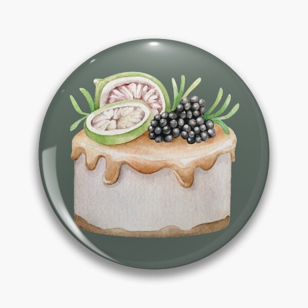 Item preview, Blackberries and Figs Tahini Cake designed and sold by Alicia Chee.