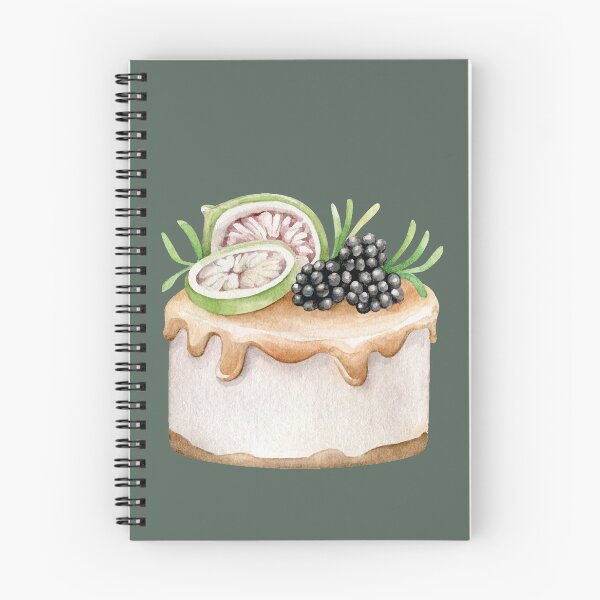 Item preview, Blackberries and Figs Tahini Cake designed and sold by Alicia Chee.