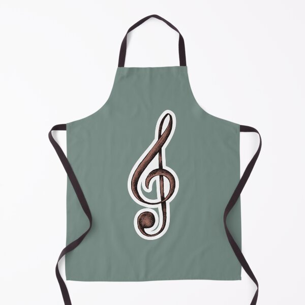 Item preview, Treble Clef (Hand Drawn) designed and sold by TheTimeMachine.