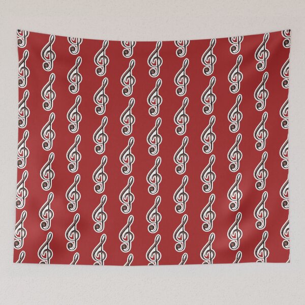 Item preview, Treble Clef (Hand Drawn) designed and sold by TheTimeMachine.
