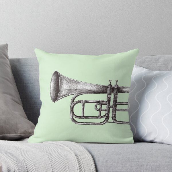 Item preview, Trumpet (Hand Drawn) designed and sold by TheTimeMachine.