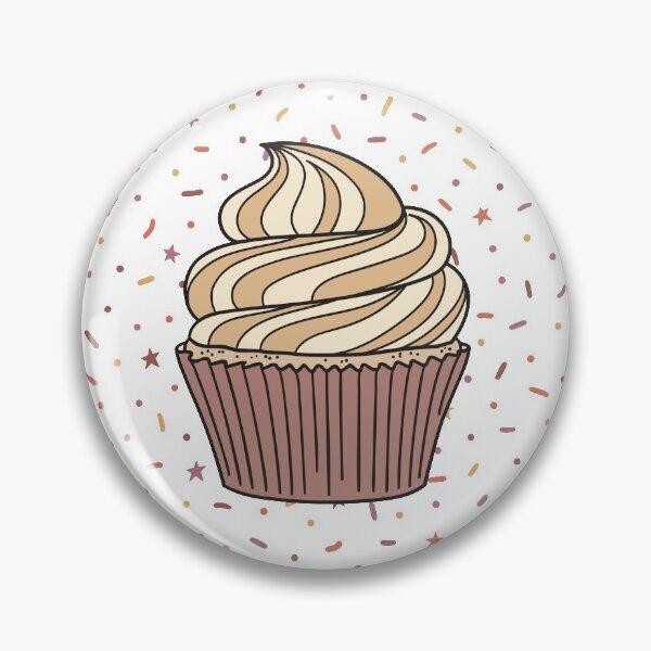 Artikelvorschau, Cupcake und Streusel - Butterscotch Cupcake entworfen und verkauft von DesignLabMedia.
