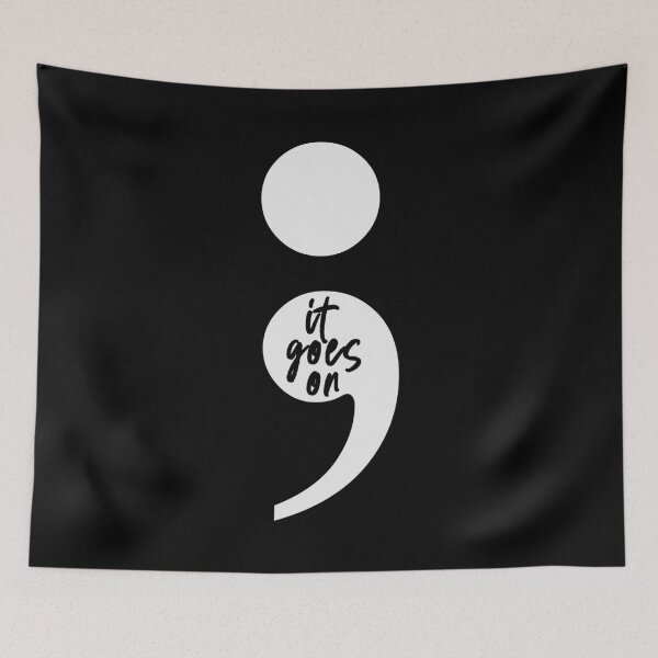Item preview, ; it goes on, keep going on. designed and sold by @ Megan Garnett Art.