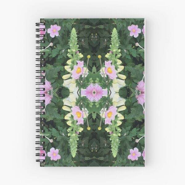 Item preview, Divine Botanical - Lemon Foxglove and Delicate Pink Flower Fusion designed and sold by RoseAromas.