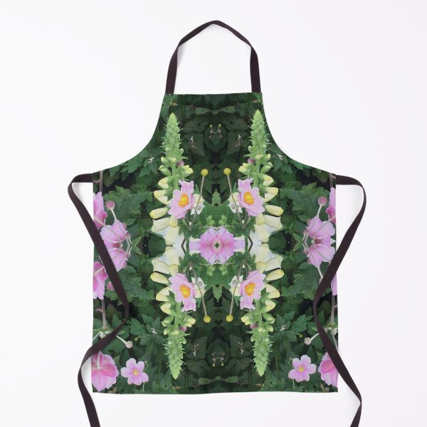 Item preview, Divine Botanical - Lemon Foxglove and Delicate Pink Flower Fusion designed and sold by RoseAromas.