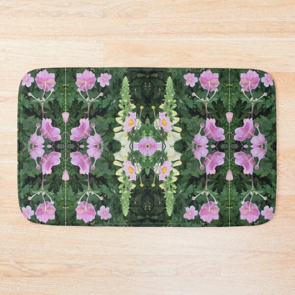 Item preview, Divine Botanical - Lemon Foxglove and Delicate Pink Flower Fusion designed and sold by RoseAromas.