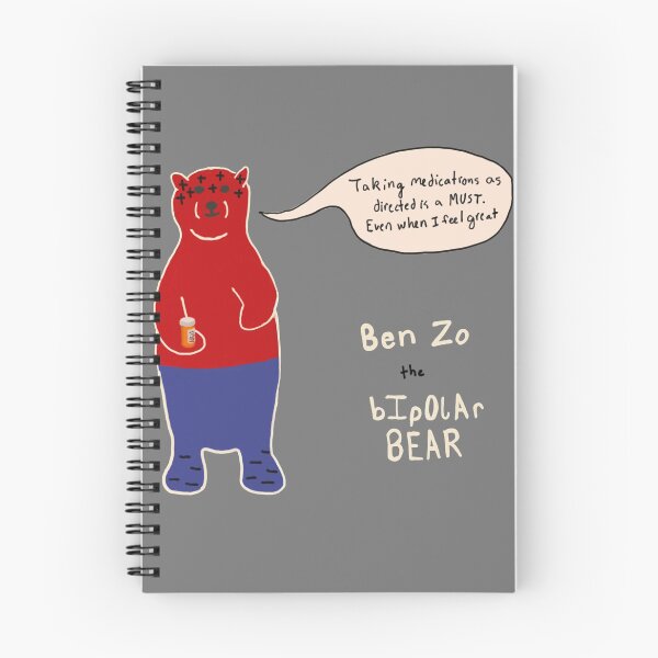 Item preview, Bipolar bear on taking medication designed and sold by ksail.