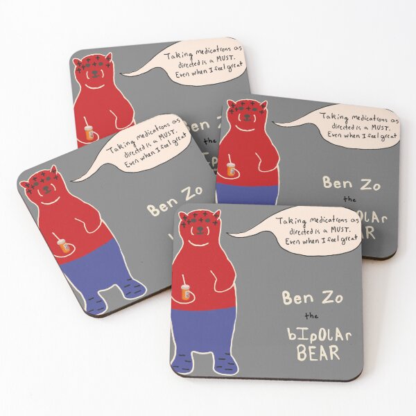 Item preview, Bipolar bear on taking medication designed and sold by ksail.