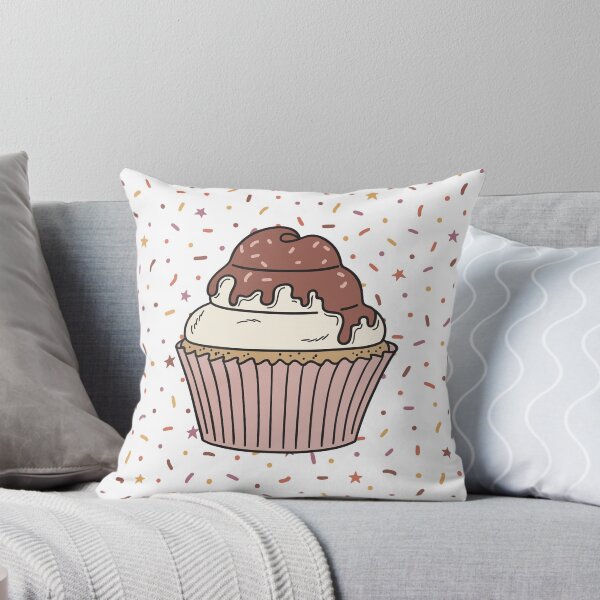 Item preview, Cupcake and Sprinkles - Chocolate Cupcake designed and sold by DesignLabMedia.