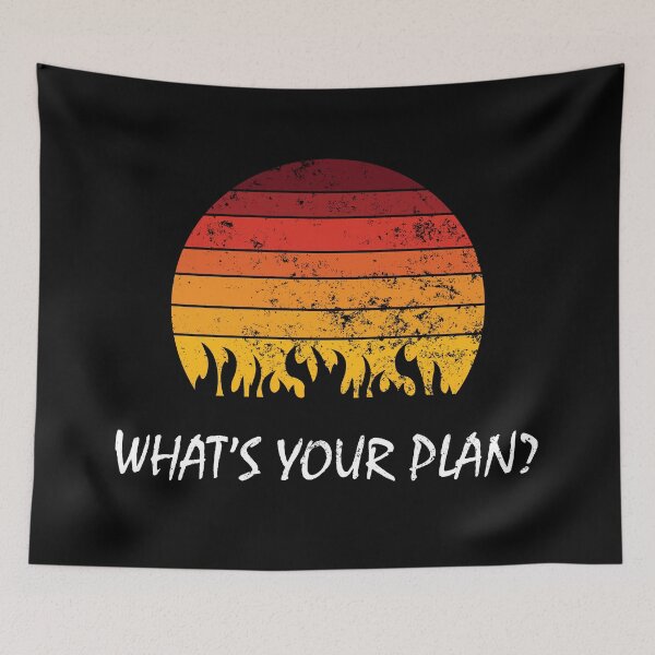 Item preview, What's Your Plan, Kirk Cameron American Campfire Revival Vintage designed and sold by almeapparel.