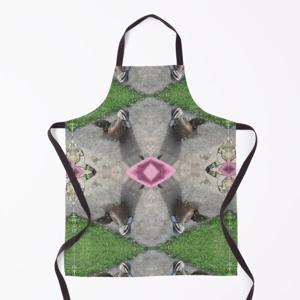 Item preview, Duck Group: Duck Mother with Duckling, Green Grass and Pink Knee designed and sold by RoseAromas.