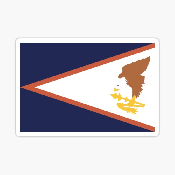 American Samoa Flag Sticker