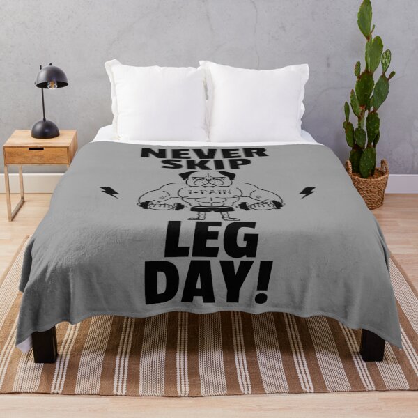 Item preview, Never Skip Leg Day! - Funny Weightlifting Dog designed and sold by alancrapopod.